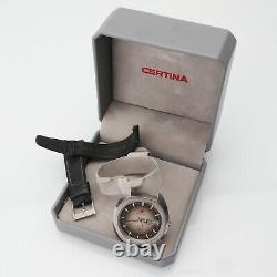 Vintage CERTINA DS-2 Certronic Stainless Steel Watch Original Band & Box PROJECT