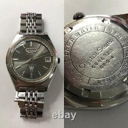 Vintage CITIZEN CRYSTAL 7 ACSS-2906Y FOR PARTS OR REPAIR JAPAN
