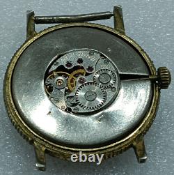 Vintage Cal 1601 A Manual Winding 17 Jewels Watch For Parts