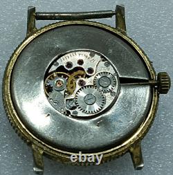 Vintage Cal 1601 A Manual Winding 17 Jewels Watch For Parts