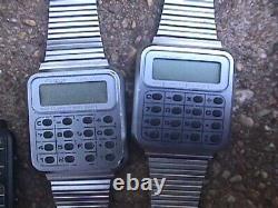 Vintage Calculator Watch Parts Lot