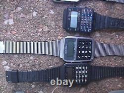 Vintage Calculator Watch Parts Lot