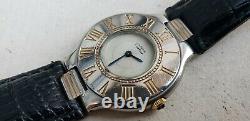 Vintage Cartier 21 Quartz 31mm Unisex Watch For Parts