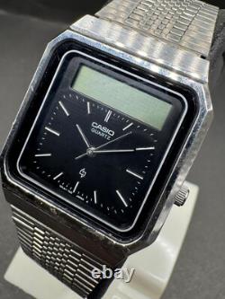 Vintage Casio AT-552 Janus Touchscreen Calculator Ana-Digi Watch for Parts