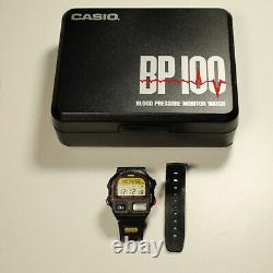 Vintage Casio Blood Pressure Monitor Watch BP-100 Broken Band Complete in Box