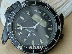 Vintage Chronosport UDT Sea Quartz Diver Watch withMonnin Case FOR PARTS/REPAIR