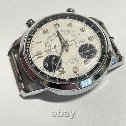 Vintage Cimier Sport Panda 36mm For Parts Repair Missing Crown Melkus Car