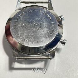 Vintage Cimier Sport Panda 36mm For Parts Repair Missing Crown Melkus Car