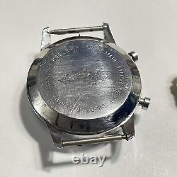 Vintage Cimier Sport Panda 36mm For Parts Repair Missing Crown Melkus Car