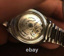 Vintage Citizen Bullhead 67-9011 Automatic Watch For Parts Repair Made In Japan