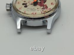 Vintage Citizens qq q&q Disney Mickey Mouse Goofy watch- FOR PARTS REPAIR