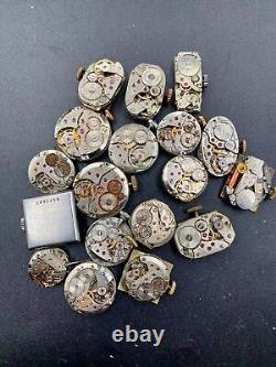 Vintage Collection Watch Engines Call Doxa Tissot Omega Certina Swiss for parts