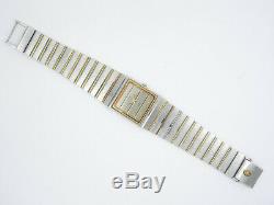 Vintage Concord Mariner Sg 2-tone 18k Gold & S. Steel Mens Watch Not Working