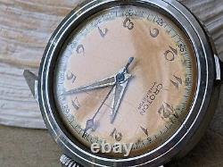 Vintage Croton Vindicator Watch withMidsize Clamshell All SS Case FOR PARTS/REPAIR