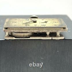 Vintage Cyma Manual Winding ref. 335 Side Second Watch Movement For Parts