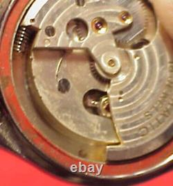 Vintage EARLY 31MM RECORD BUMPER AUTOMATIC 18J SUB SECOND WRISTWATCH SS CASE