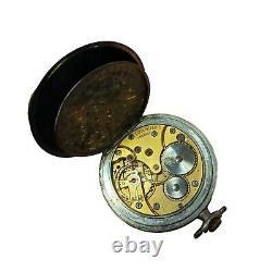 Vintage EF Co. Longines Pocket Watch For Parts