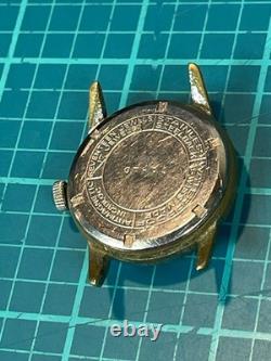 Vintage ENICAR Watch Face PARTS OR REPAIR