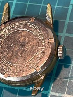 Vintage ENICAR Watch Face PARTS OR REPAIR
