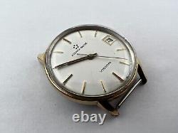 Vintage ETERNA-MATIC Case & Movement Cal 1500K WORKING for Parts / Repairs