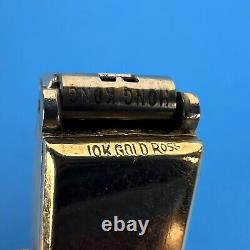 Vintage Elgin Ladies Watch 10k Yellow Gold Watch Case For Parts Or Repair