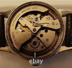 Vintage Eterna bumper automatic watch Caliber 834 For Parts or Repair
