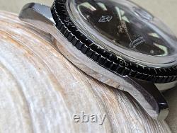 Vintage EverSwiss Aqua Sport Diver Watch withRonda 7115 Mvmt, Runs FOR PARTS/REPAIR