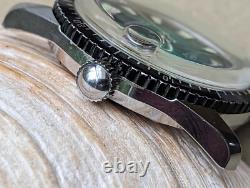 Vintage EverSwiss Aqua Sport Diver Watch withRonda 7115 Mvmt, Runs FOR PARTS/REPAIR
