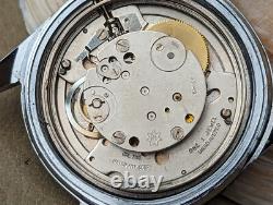 Vintage EverSwiss Aqua Sport Diver Watch withRonda 7115 Mvmt, Runs FOR PARTS/REPAIR