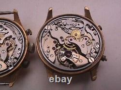 Vintage Fludo Chronograph Parts Watches