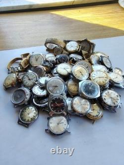 Vintage GIANT Timex Lot For Restoration Rare Pieces