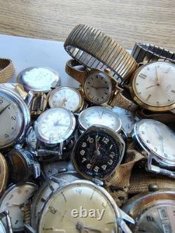 Vintage GIANT Timex Lot For Restoration Rare Pieces