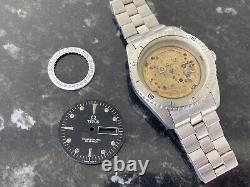 Vintage Gents Titus Calypsomatic Ref. 8895 1970s Dive Watch for Parts or Repair