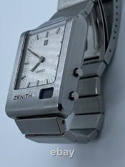 Vintage Gents Zenith Time Command LED Watch Not Working