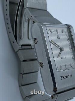 Vintage Gents Zenith Time Command LED Watch Not Working