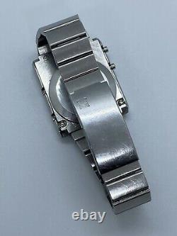 Vintage Gents Zenith Time Command LED Watch Not Working