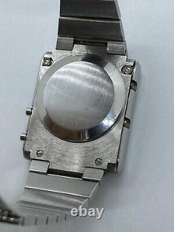 Vintage Gents Zenith Time Command LED Watch Not Working