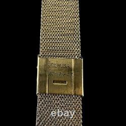 Vintage HILTI Masters Club Employee Watch 1/20 10K GF Gold Filled Not Working