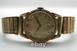 Vintage Hamilton 10k Gold Filled 987-F 17 Jewel Mechanical Watch-For Parts A1354