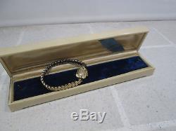 Vintage Hamilton 14K Gold Ladies Wrist Watch with Box for Parts or Restore
