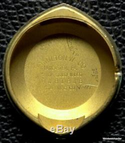 Vintage Hamilton Electric Titan III 10K Gold Filled Not Running 505 Mov