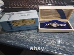 Vintage Hamilton Wristwatch, Case And Box. Not Working. 997 Margot 10k GF