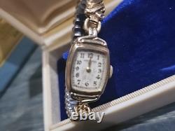 Vintage Hamilton Wristwatch, Case And Box. Not Working. 997 Margot 10k GF