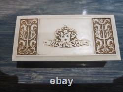 Vintage Hamilton Wristwatch, Case And Box. Not Working. 997 Margot 10k GF