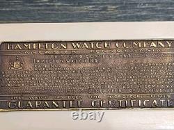 Vintage Hamilton Wristwatch, Case And Box. Not Working. 997 Margot 10k GF
