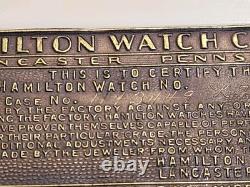 Vintage Hamilton Wristwatch, Case And Box. Not Working. 997 Margot 10k GF