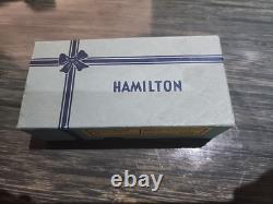 Vintage Hamilton Wristwatch, Case And Box. Not Working. 997 Margot 10k GF