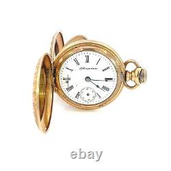 Vintage Hampden Molly Stark Gold-Filled Pocket Watch Model 3 1988 Not Working