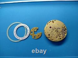 Vintage Heuer Caliber 12 Watch Movement For Parts And Repair, Some Parts Missing