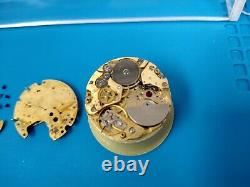 Vintage Heuer Caliber 12 Watch Movement For Parts And Repair, Some Parts Missing